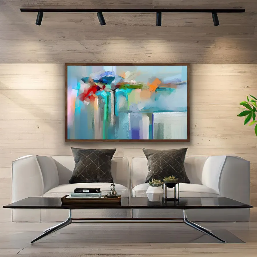 Moderno abstracto colorido — reproducción giclée Art Giclée AG-031