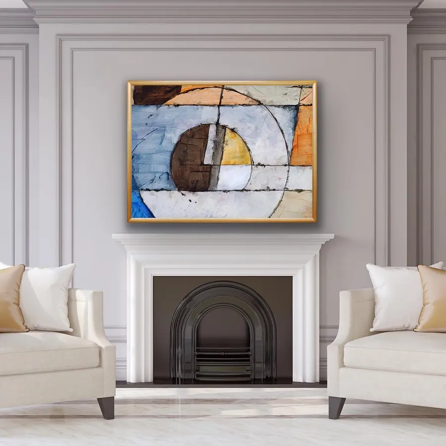 Abstracto moderno — reproducción giclée Art Giclée AG-055