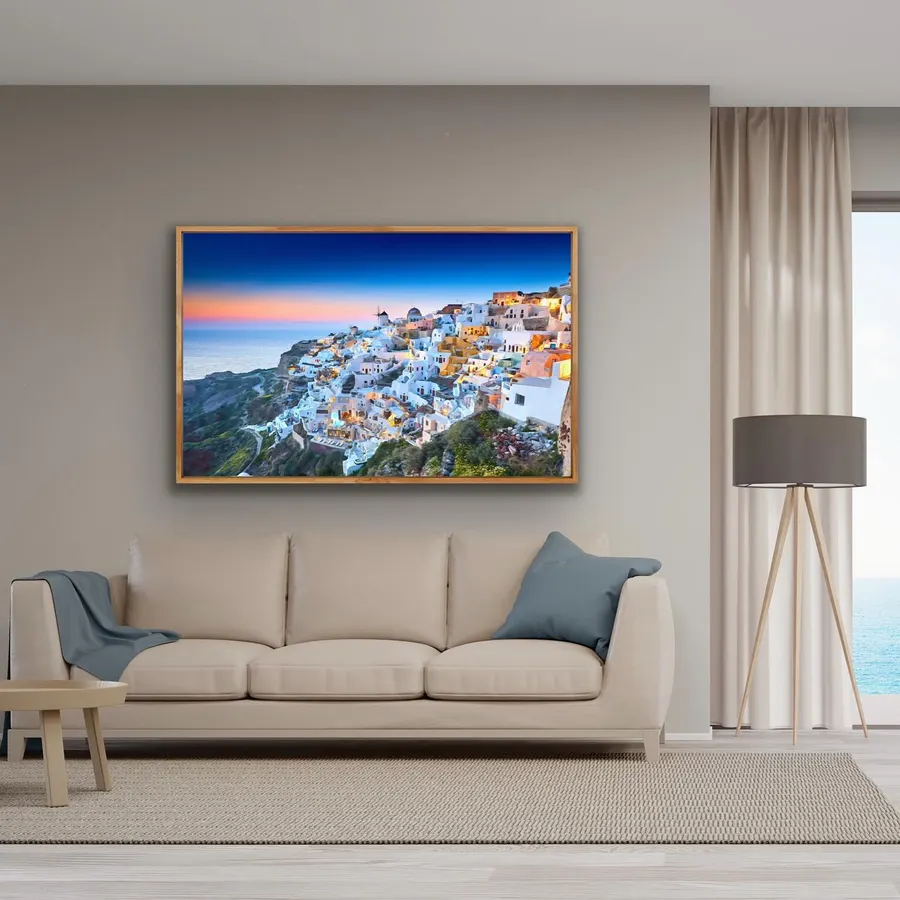 Atardecer en Santorini, Grecia — reproducción giclée Art Giclée AG-092