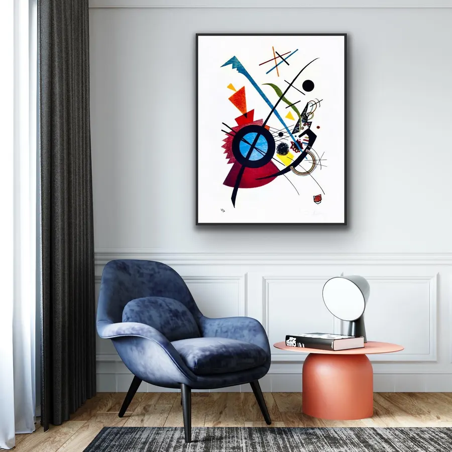 Cromolitografía de Wassily Kandinsky (1923) — reproducción giclée Art Giclée AG-106