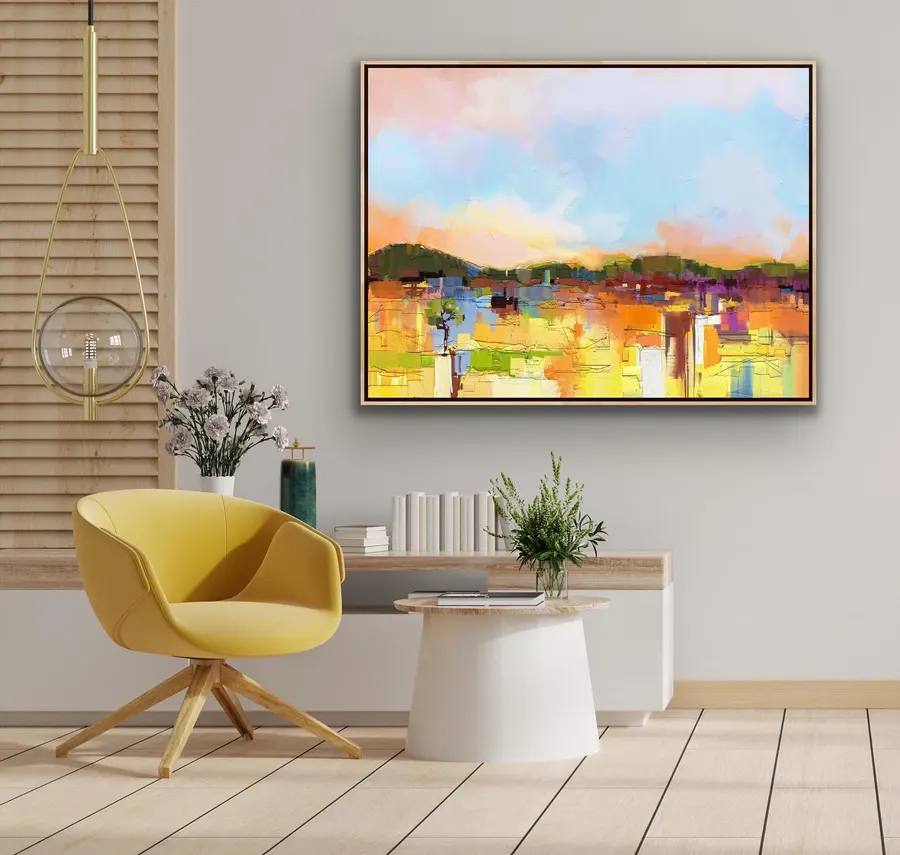 Paisaje abstracto — reproducción giclée Art Giclée AG-112