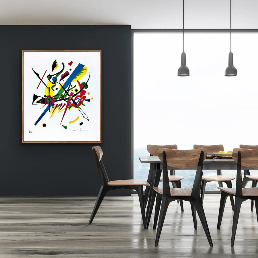 Cromolitografía de Wassily Kandinsky (1922) — reproducción giclée Art Giclée AG-115