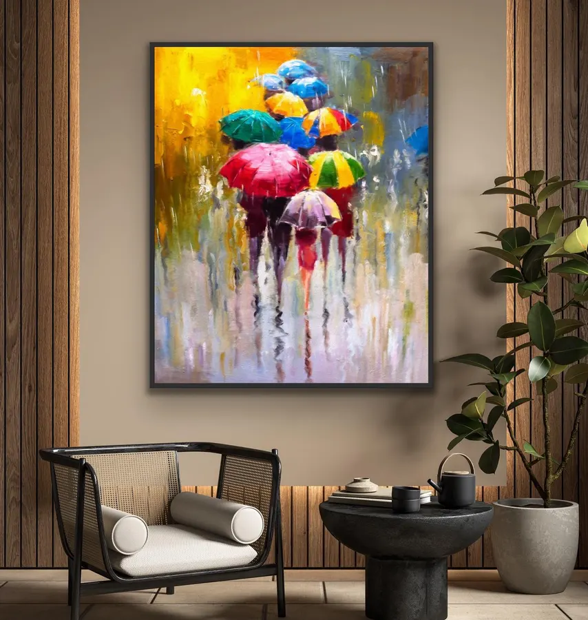 Semi-abstracto — reproducción giclée Art Giclée AG-145