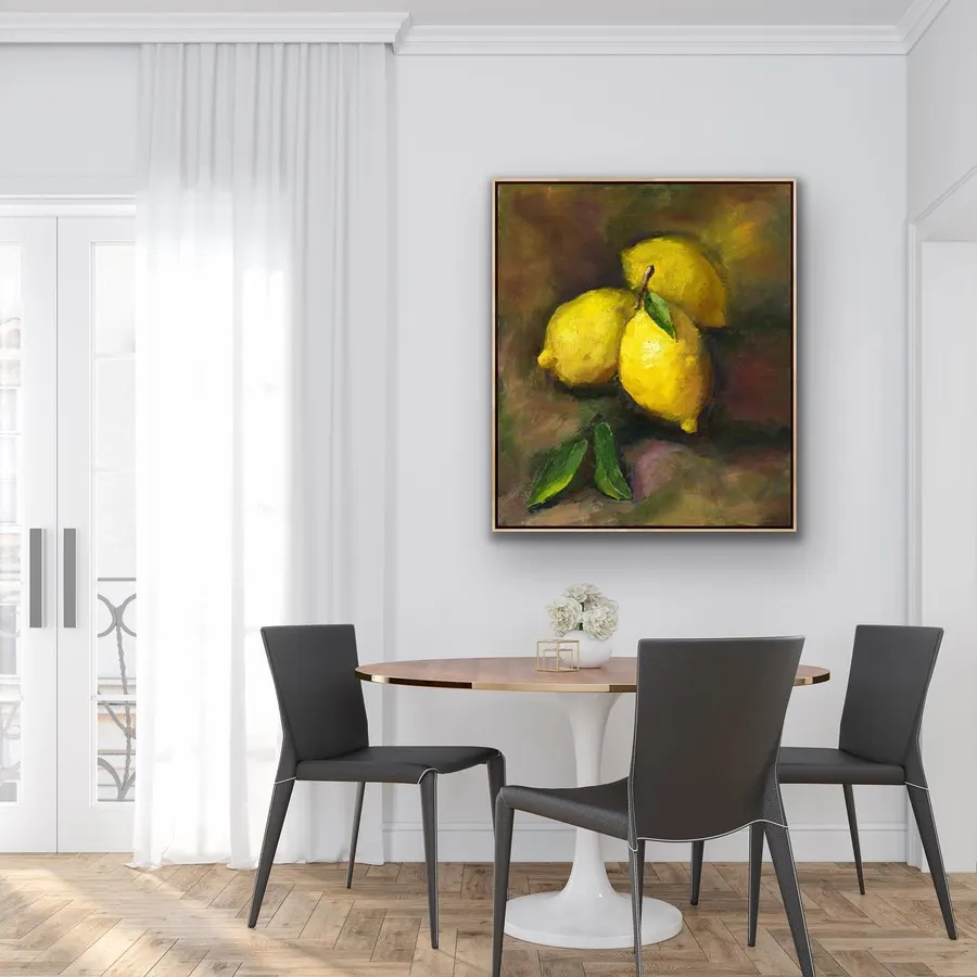 Bodegón de limones — reproducción giclée Art Giclée AG-160