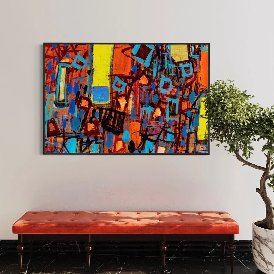 Cuadro abstracto — reproducción giclée Art Giclée AG-213