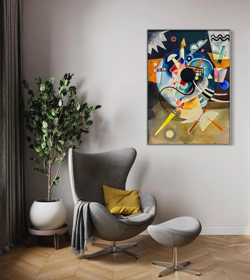 Cuadro de Wassily Kandinsky, Centro (1924) — reproducción giclée Art Giclée AG-236