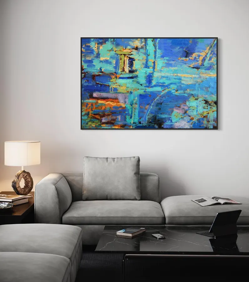 Cuadro abstracto — reproducción giclée Art Giclée AG-247