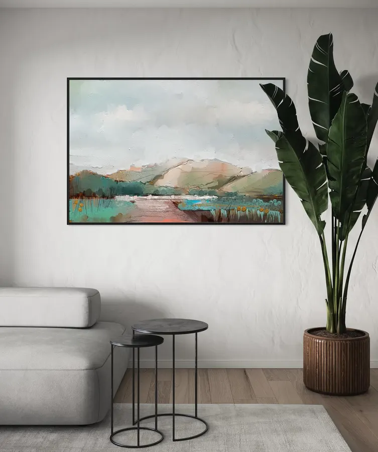 Paisaje semi-abstracto — reproducción giclée Art Giclée AG-280