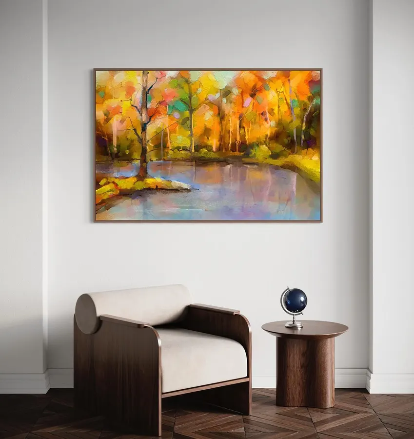 Paisaje semi abstracto — reproducción giclée Art Giclée AG-290