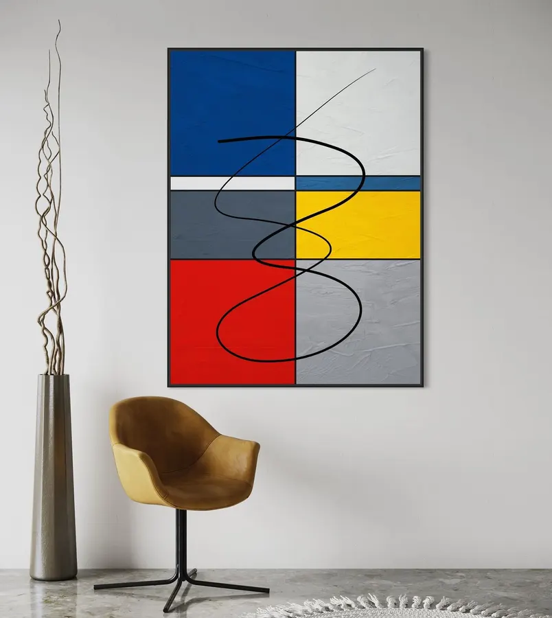 Cuadro abstracto — reproducción giclée Art Giclée AG-304
