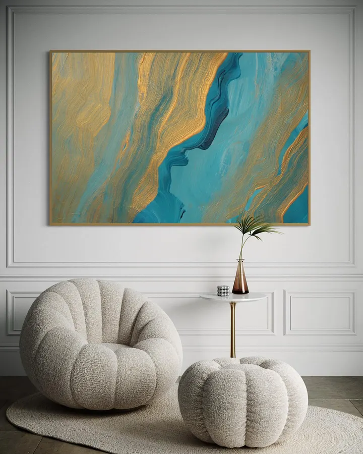Cuadro abstracto — reproducción giclée Art Giclée AG-322