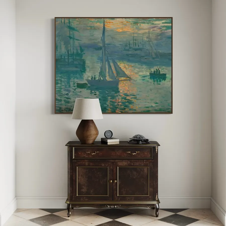 Amanecer (Marina), Claude Monet (1872) — reproducción giclée Art Giclée AG-360