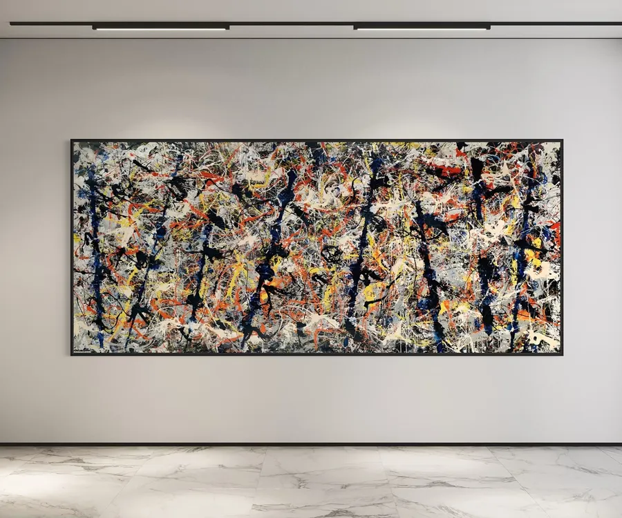 Número 11 (1952), cuadro del famoso pintor Jackson Pollock — reproducción giclée Art Giclée AG-390