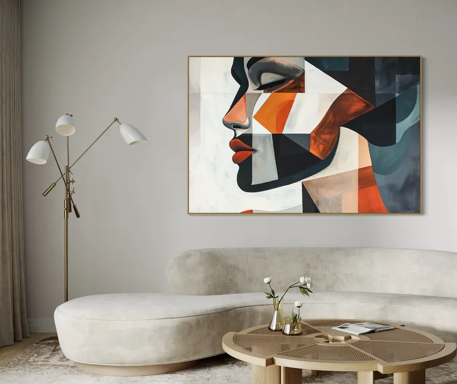 Cuadro semi-abstracto — reproducción giclée Art Giclée AG-431