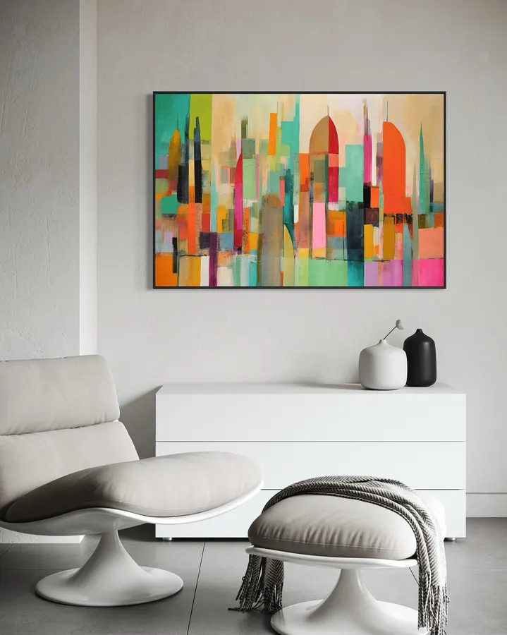 Cuadro abstracto — reproducción giclée Art Giclée AG-480
