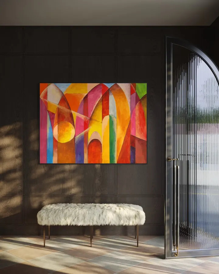 Cuadro abstracto — reproducción giclée Art Giclée AG-486