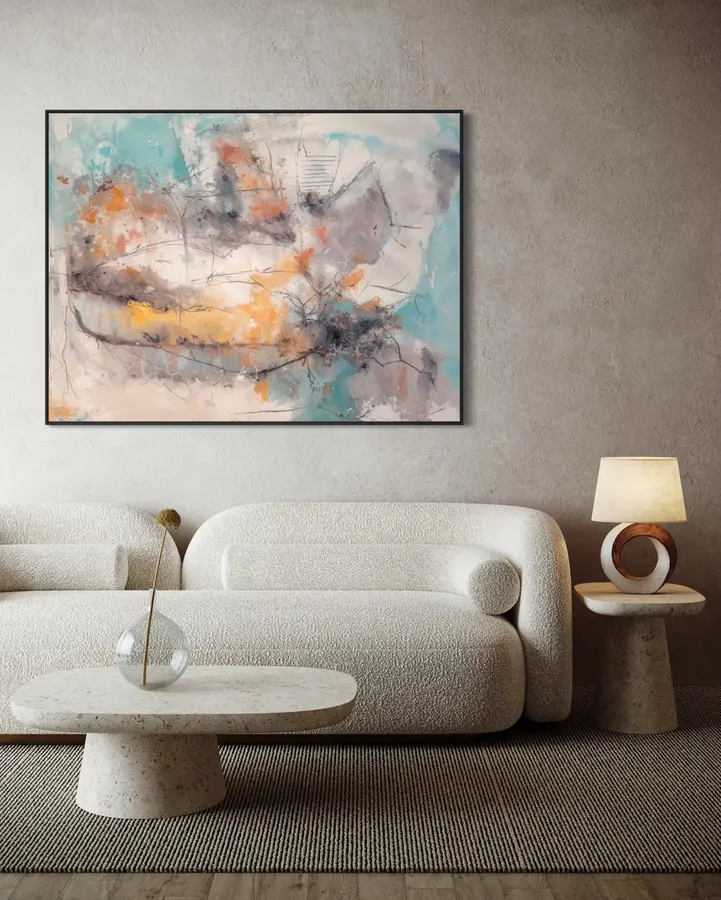 Cuadro abstracto — reproducción giclée Art Giclée AG-497