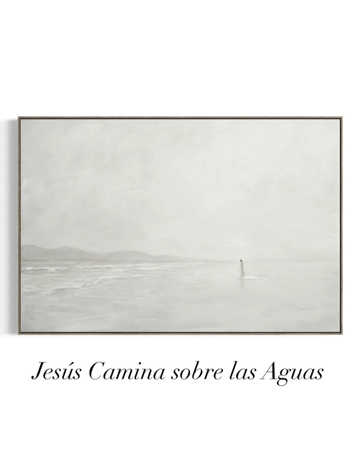 Jesús Camina sobre las Aguas — reproducción giclée Art Giclée AG-499