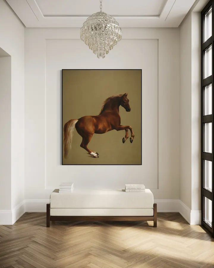 El retrato ecuestre más célebre de la historia, Whistlejacket — reproducción giclée Art Giclée AG-507
