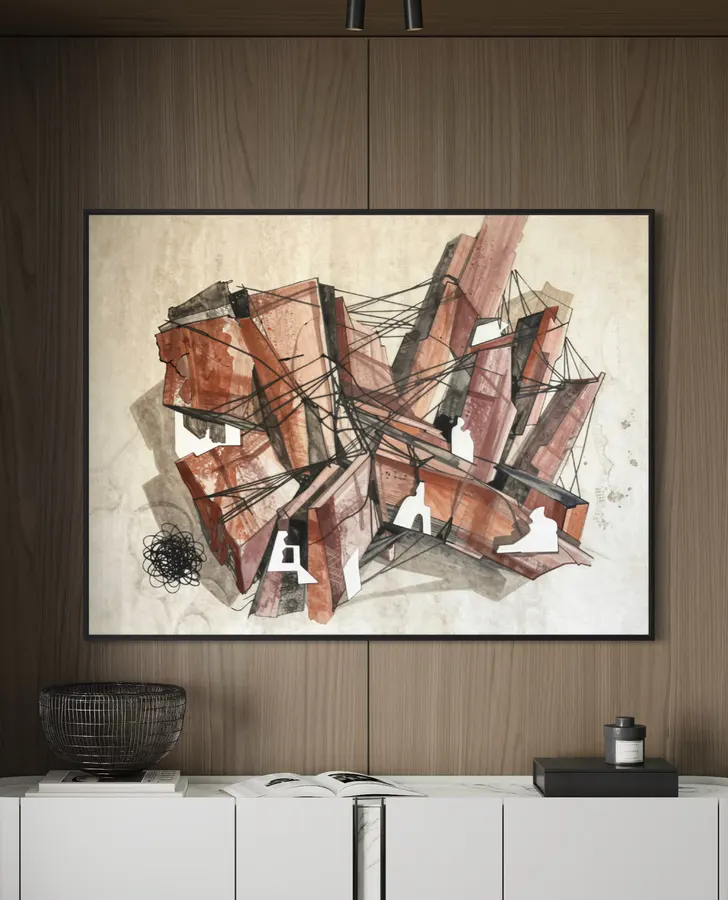 Abstract artwork · Art Giclée giclée reproduction AG-515
